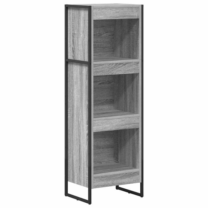 Dulap pentru cărți Gri Sonoma 80 x 30 x 155 cm Lemn compozit - WALTI WALTI