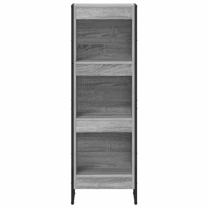 Dulap pentru cărți Gri Sonoma 80 x 30 x 155 cm Lemn compozit - WALTI WALTI