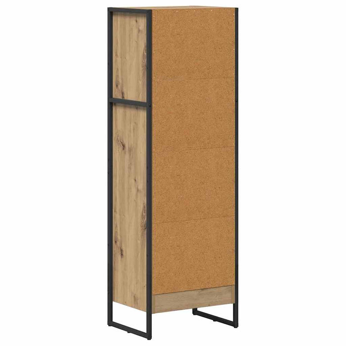 Dulap pentru cărți Stejar artizanal 80 x 30 x 155 cm - WALTI WALTI