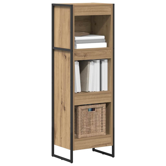 Dulap pentru cărți Stejar artizanal 80 x 30 x 155 cm - WALTI WALTI