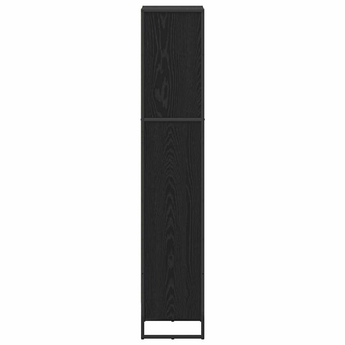 Dulap pentru cărți Stejar Negru 80 x 30 x 155 cm Lemn compozit - WALTI WALTI