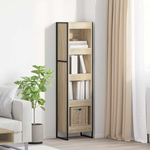 Dulap pentru cărți Sonoma 80 x 30 x 155 cm Lemn compozit - WALTI WALTI