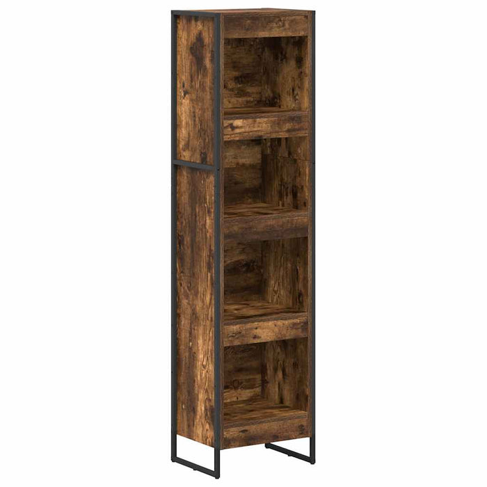 Dulap pentru cărți Stejar fumuriu 80 x 30 x 155 cm - WALTI WALTI