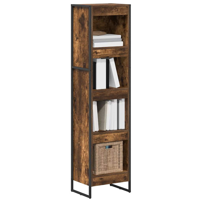 Dulap pentru cărți Stejar fumuriu 80 x 30 x 155 cm - WALTI WALTI