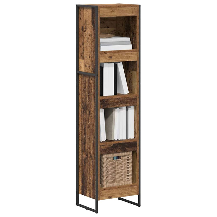 Dulap pentru cărți Lemn Vechi 80 x 30 x 155 cm Lemn compozit - WALTI WALTI