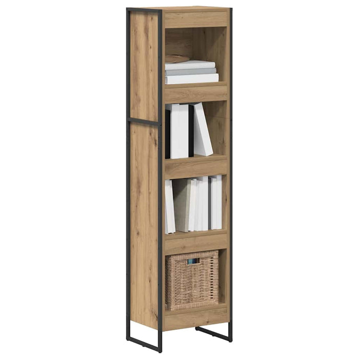 Dulap pentru cărți Stejar artizanal 80 x 30 x 155 cm - WALTI WALTI