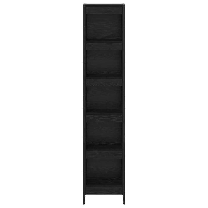 Dulap pentru cărți Stejar Negru 80 x 30 x 155 cm Lemn compozit - WALTI WALTI