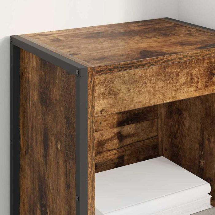 Dulap pentru cărți Stejar fumuriu 80 x 30 x 155 cm - WALTI WALTI