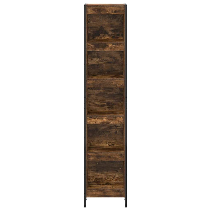 Dulap pentru cărți Stejar fumuriu 80 x 30 x 155 cm - WALTI WALTI