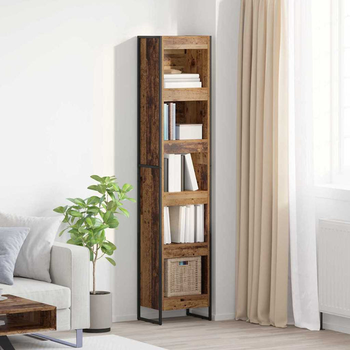 Dulap pentru cărți Lemn Vechi 80 x 30 x 155 cm Lemn compozit - WALTI WALTI