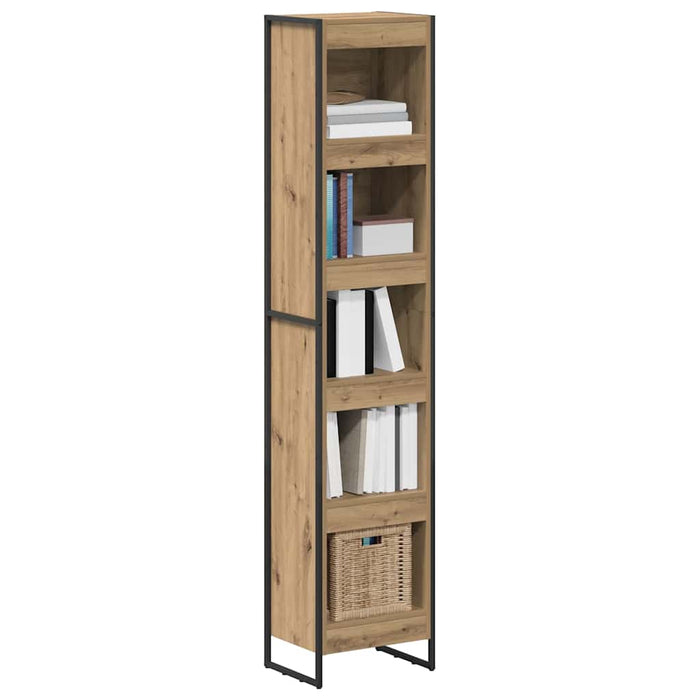 Dulap pentru cărți Stejar artizanal 80 x 30 x 155 cm - WALTI WALTI