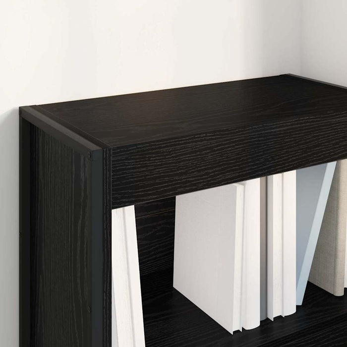 Dulap pentru cărți Stejar Negru 80 x 30 x 155 cm Lemn compozit - WALTI WALTI