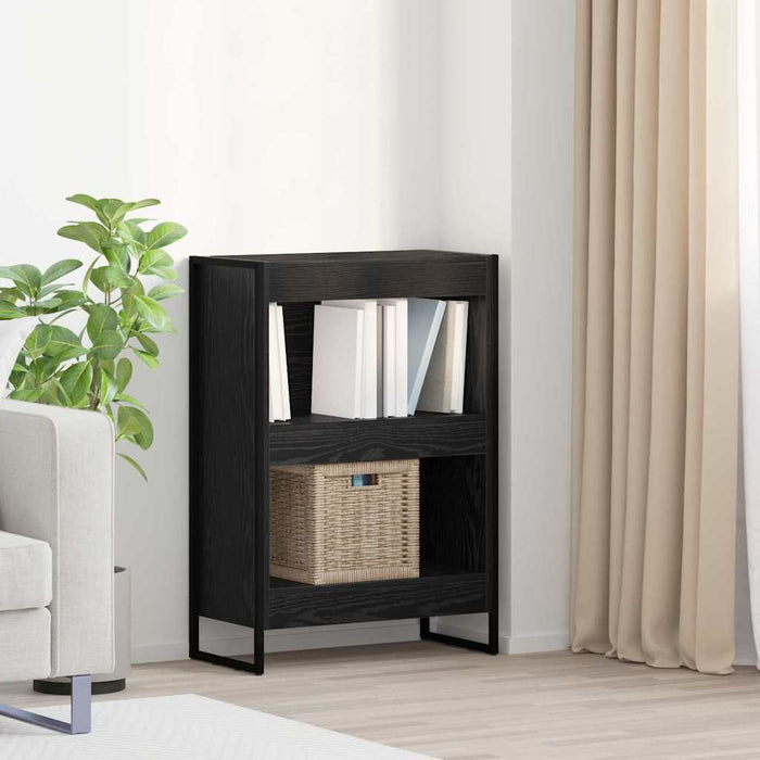 Dulap pentru cărți Stejar Negru 80 x 30 x 155 cm Lemn compozit - WALTI WALTI