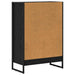 Dulap pentru cărți Stejar Negru 80 x 30 x 155 cm Lemn compozit - WALTI WALTI