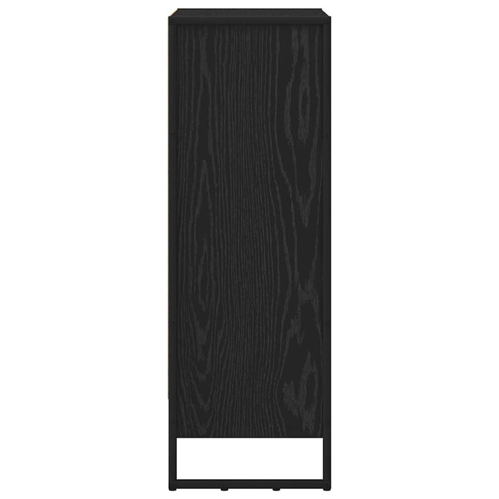 Dulap pentru cărți Stejar Negru 80 x 30 x 155 cm Lemn compozit - WALTI WALTI