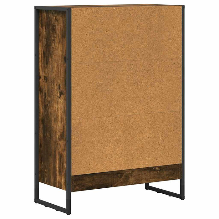 Dulap pentru cărți Stejar fumuriu 80 x 30 x 155 cm - WALTI WALTI