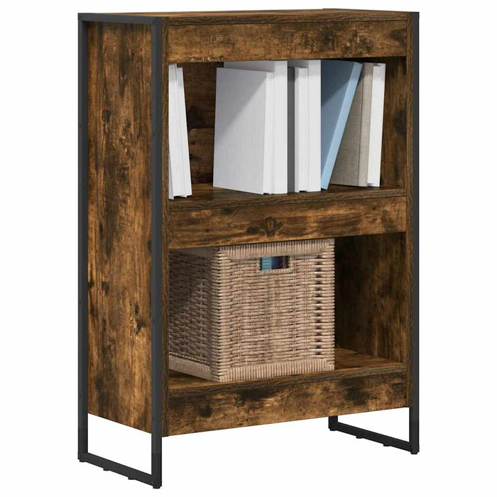 Dulap pentru cărți Stejar fumuriu 80 x 30 x 155 cm - WALTI WALTI