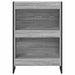 Dulap pentru cărți Gri Sonoma 80 x 30 x 155 cm Lemn compozit - WALTI WALTI