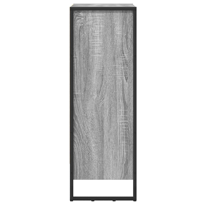 Dulap pentru cărți Gri Sonoma 80 x 30 x 155 cm Lemn compozit - WALTI WALTI