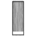Dulap pentru cărți Gri Sonoma 80 x 30 x 155 cm Lemn compozit - WALTI WALTI