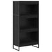 Dulap pentru cărți Stejar Negru 80 x 30 x 155 cm Lemn compozit - WALTI WALTI