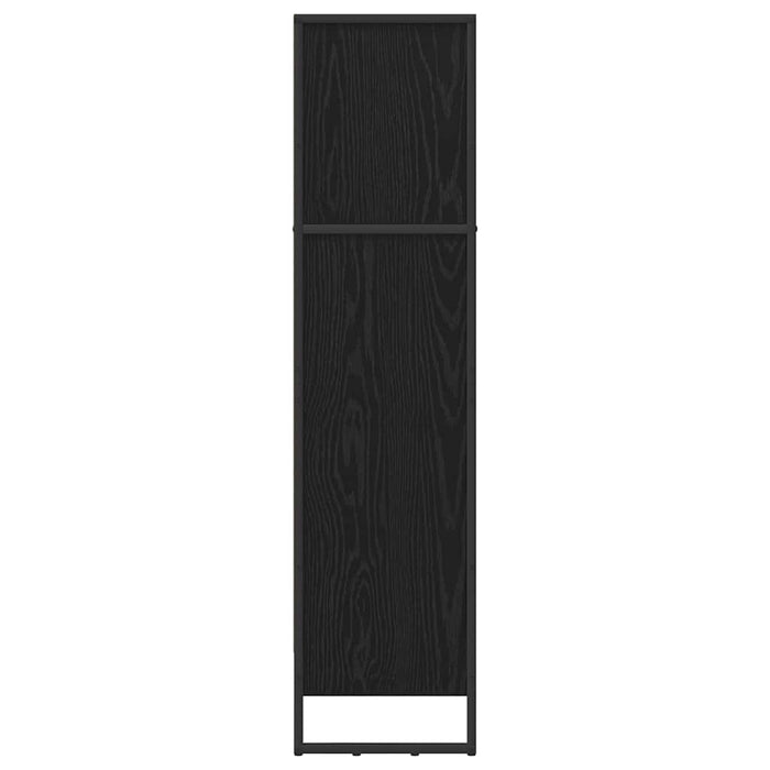 Dulap pentru cărți Stejar Negru 80 x 30 x 155 cm Lemn compozit - WALTI WALTI