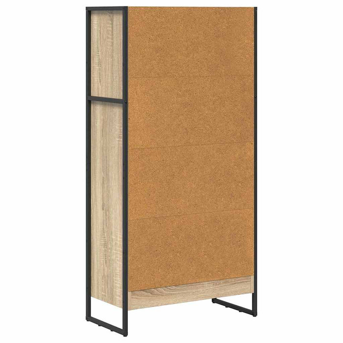 Dulap pentru cărți Sonoma 80 x 30 x 155 cm Lemn compozit - WALTI WALTI