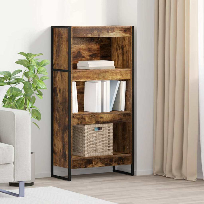Dulap pentru cărți Stejar fumuriu 80 x 30 x 155 cm - WALTI WALTI