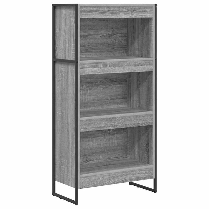 Dulap pentru cărți Gri Sonoma 80 x 30 x 155 cm Lemn compozit - WALTI WALTI