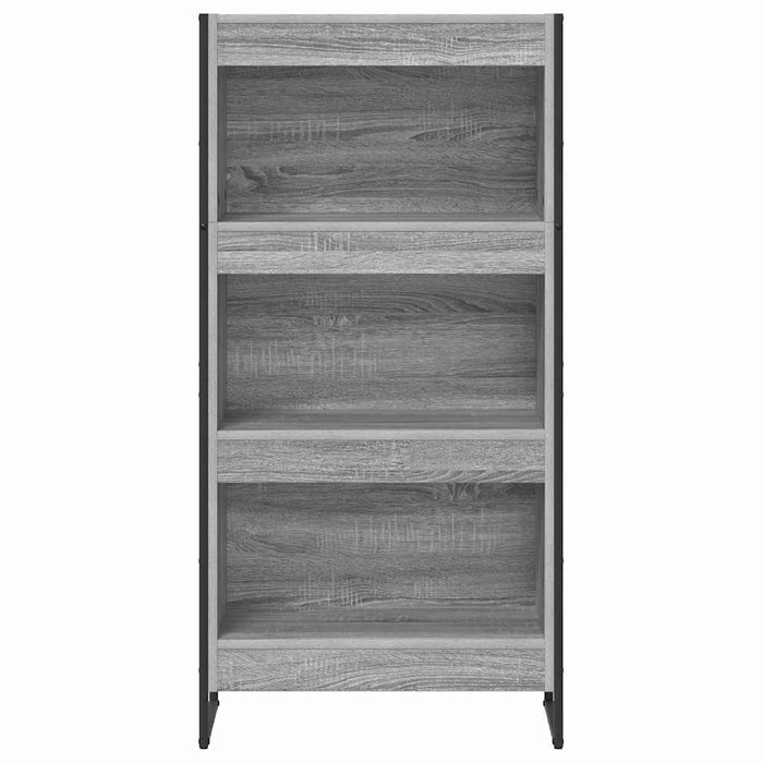 Dulap pentru cărți Gri Sonoma 80 x 30 x 155 cm Lemn compozit - WALTI WALTI