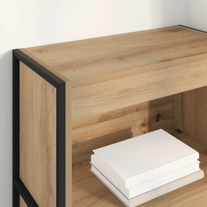Dulap pentru cărți Stejar artizanal 80 x 30 x 155 cm - WALTI WALTI