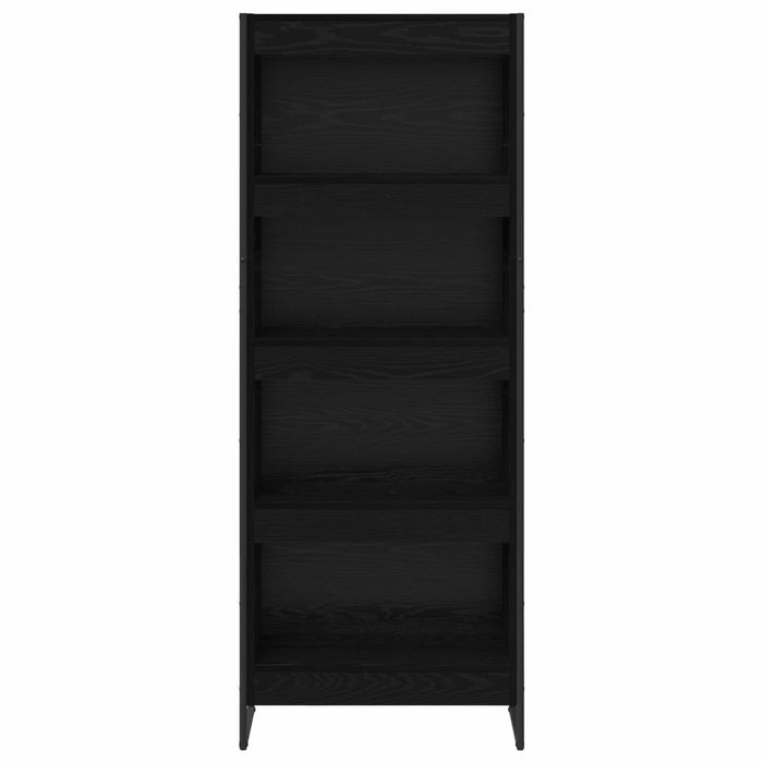Dulap pentru cărți Stejar Negru 80 x 30 x 155 cm Lemn compozit - WALTI WALTI