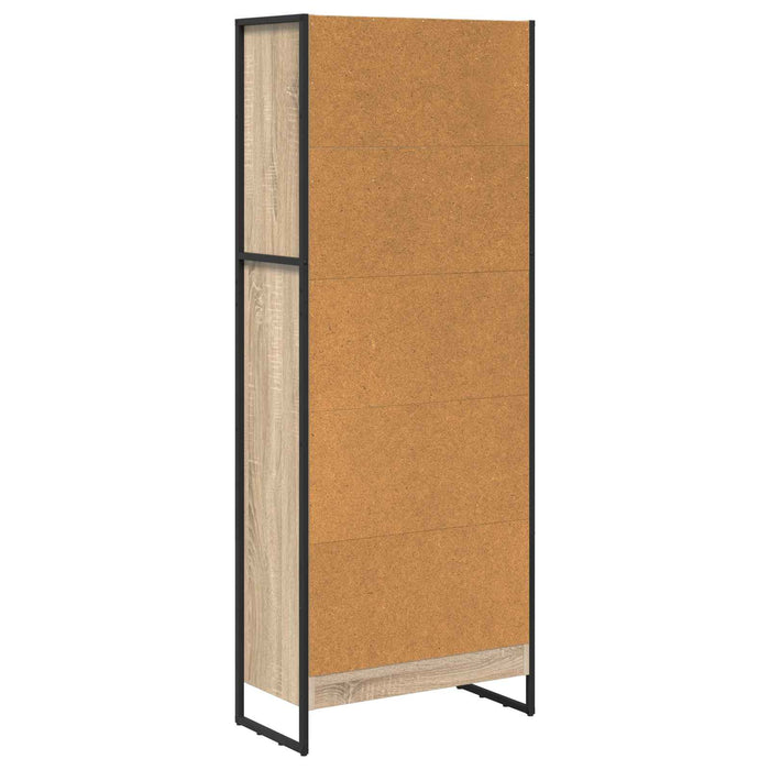 Dulap pentru cărți Sonoma 80 x 30 x 155 cm Lemn compozit - WALTI WALTI