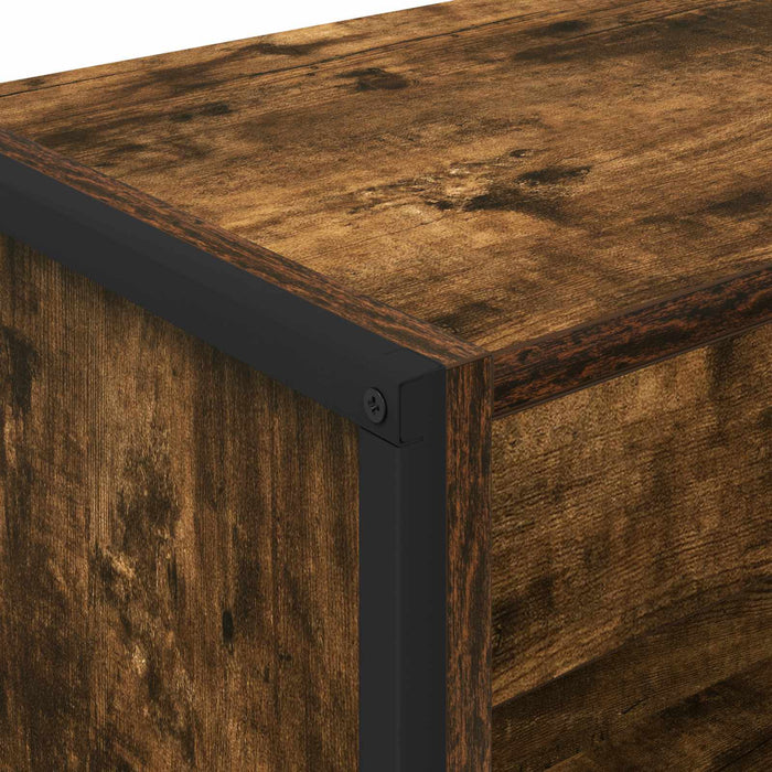 Dulap pentru cărți Stejar fumuriu 80 x 30 x 155 cm - WALTI WALTI