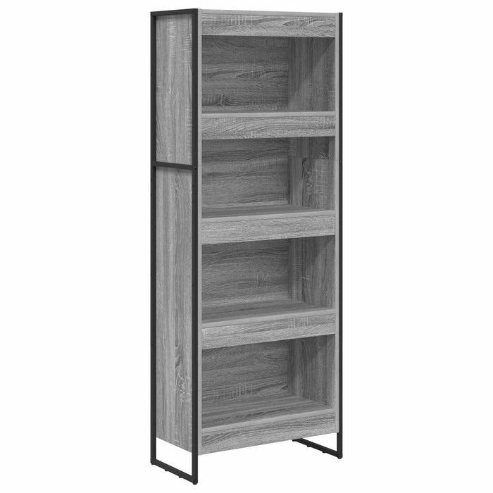 Dulap pentru cărți Gri Sonoma 80 x 30 x 155 cm Lemn compozit - WALTI WALTI