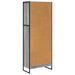 Dulap pentru cărți Gri Sonoma 80 x 30 x 155 cm Lemn compozit - WALTI WALTI