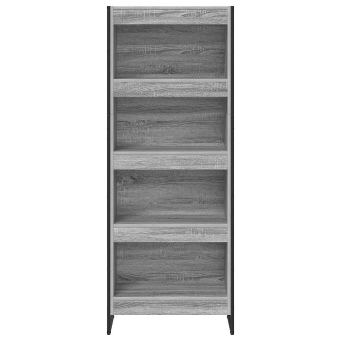 Dulap pentru cărți Gri Sonoma 80 x 30 x 155 cm Lemn compozit - WALTI WALTI