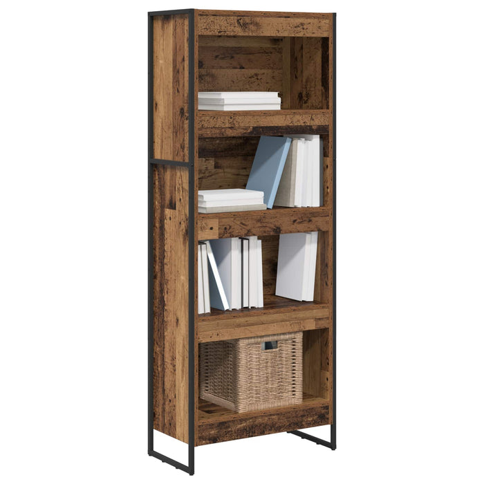 Dulap pentru cărți Lemn Vechi 80 x 30 x 155 cm Lemn compozit - WALTI WALTI