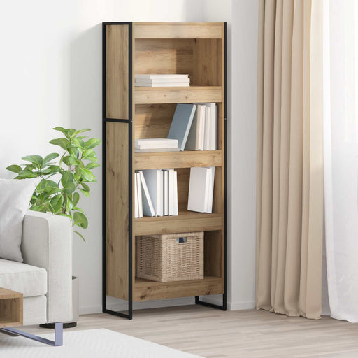Dulap pentru cărți Stejar artizanal 80 x 30 x 155 cm - WALTI WALTI