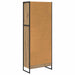 Dulap pentru cărți Stejar artizanal 80 x 30 x 155 cm - WALTI WALTI