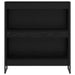 Dulap pentru cărți Stejar Negru 80 x 30 x 155 cm Lemn compozit - WALTI WALTI