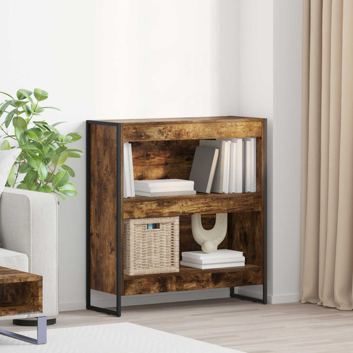 Dulap pentru cărți Stejar fumuriu 80 x 30 x 155 cm - WALTI WALTI