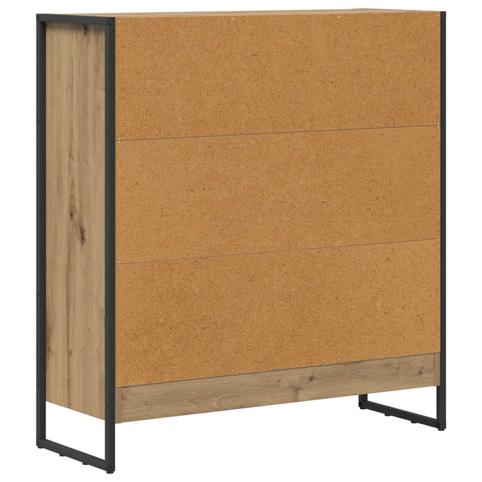 Dulap pentru cărți Stejar artizanal 80 x 30 x 155 cm - WALTI WALTI