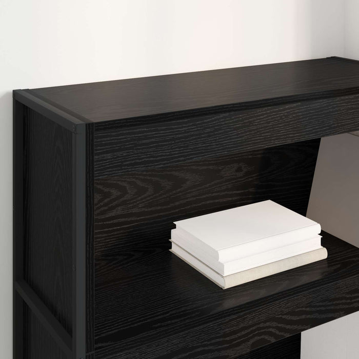 Dulap pentru cărți Stejar Negru 80 x 30 x 155 cm Lemn compozit - WALTI WALTI