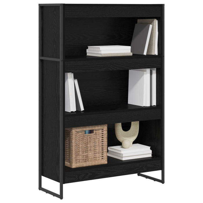 Dulap pentru cărți Stejar Negru 80 x 30 x 155 cm Lemn compozit - WALTI WALTI