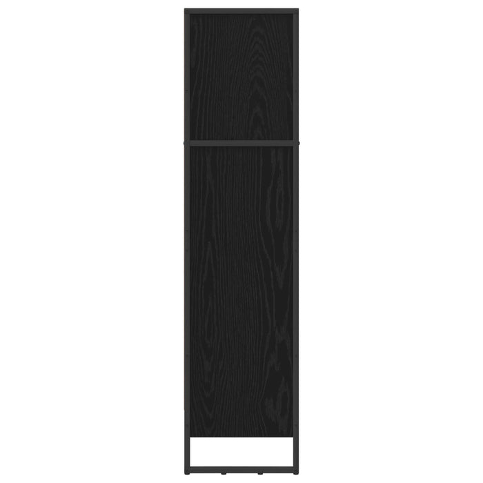 Dulap pentru cărți Stejar Negru 80 x 30 x 155 cm Lemn compozit - WALTI WALTI