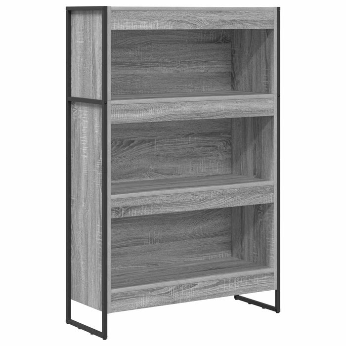 Dulap pentru cărți Gri Sonoma 80 x 30 x 155 cm Lemn compozit - WALTI WALTI