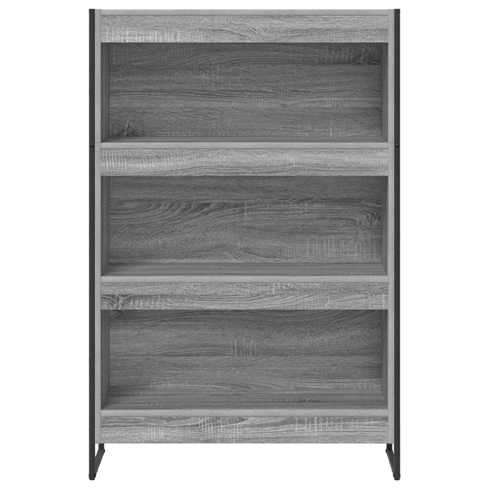 Dulap pentru cărți Gri Sonoma 80 x 30 x 155 cm Lemn compozit - WALTI WALTI