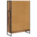 Dulap pentru cărți Lemn Vechi 80 x 30 x 155 cm Lemn compozit - WALTI WALTI