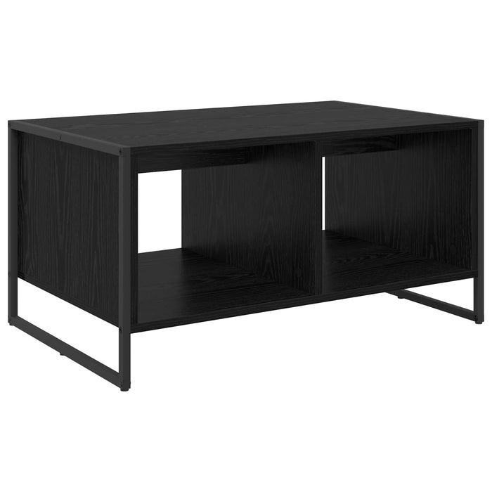 Masă de cafea Stejar Negru 80 x 50 x 40 cm Lemn compozit - WALTI WALTI